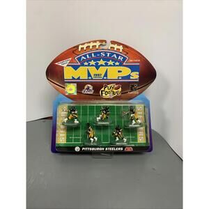 1997 All-Star MVPs Pittsburgh Steelers Woodson Bettis Lloyd NFL Poseable Figures